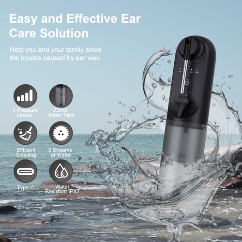 Upgraded Ear Wax Removal,Water Powered Ear Cleaner,Ear Cleaning Kit AlledgeAu supplements