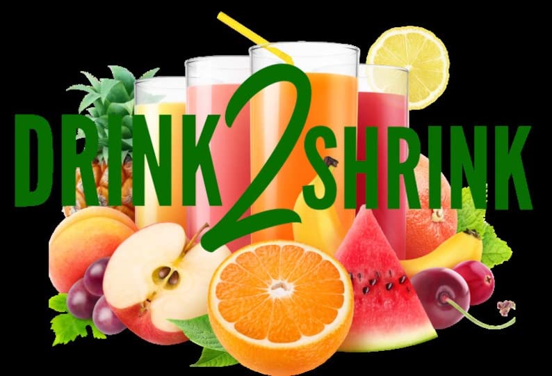 4 Week drink2Shrink Detox Formula Start Losing That Stubborn Belly Fat! (Green Apple) Heath SecretAu supplements