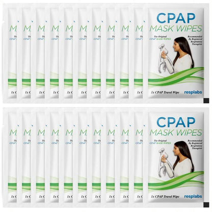 resplabs CPAP Mask Cleaning Wipes - Unscented, Alcohol-Free Cleaner RespLabs Medical Inc.US supplements