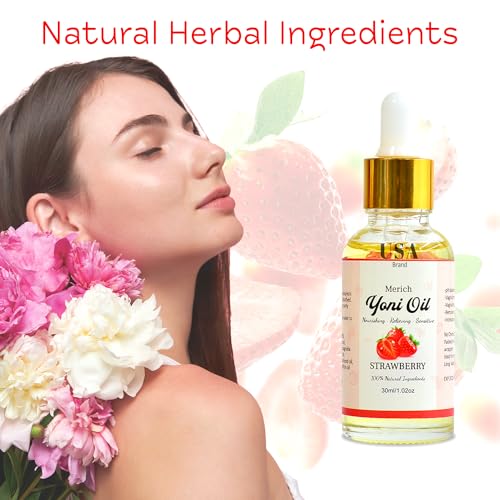 MERICH Natural Yoni Oil | Feminine Yoni Detox Oil | Naturally Scented Vaginal Oil | Restores pH Balance ANGELYCIAAu supplements