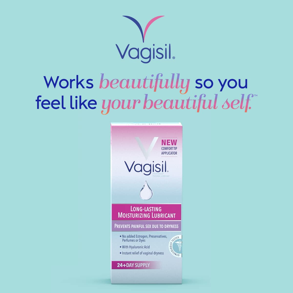 Vagisil Prohydrate Internal Vaginal Moisturizer, Gel & Lubricant for Women, Gynecologist VagisilAu supplements