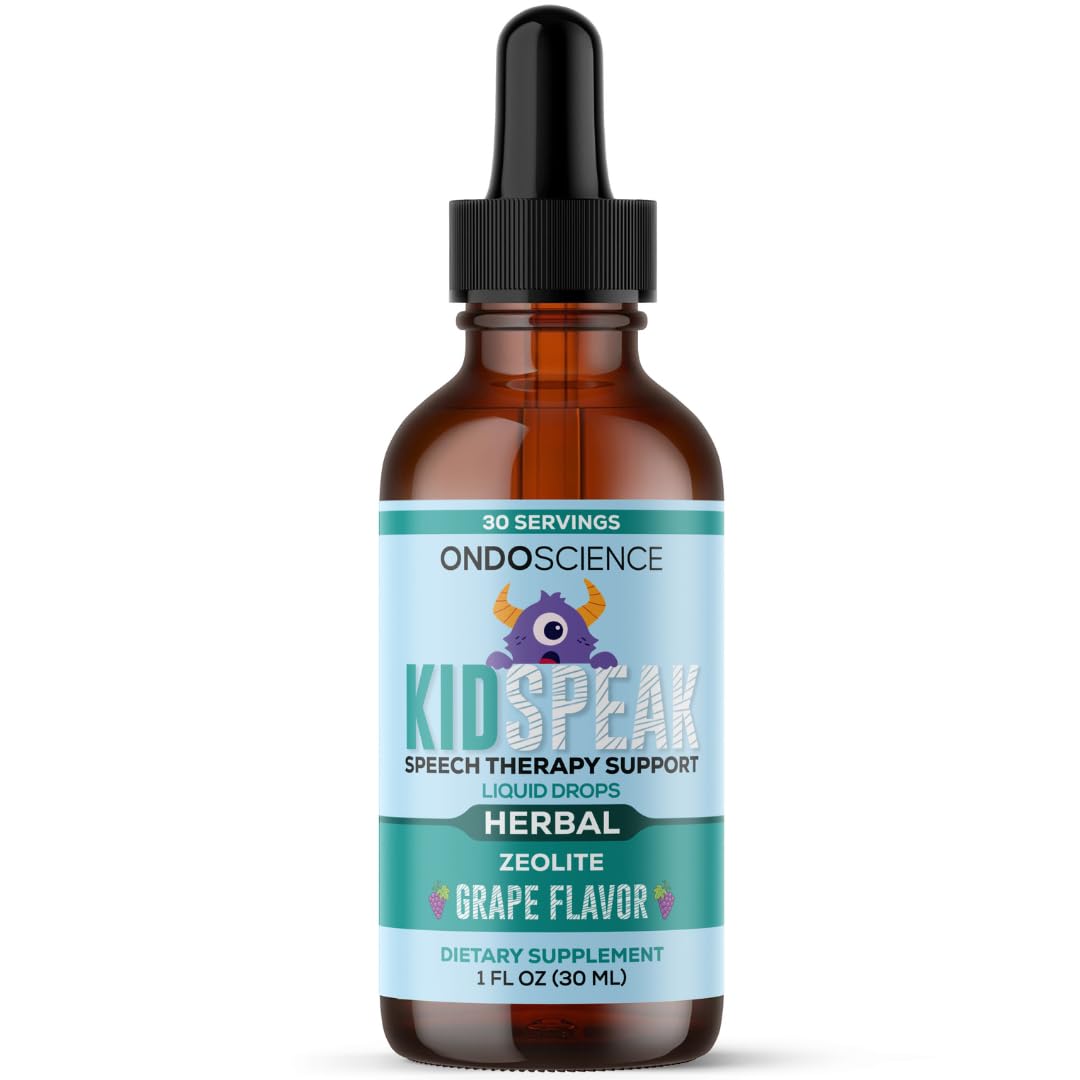 Ondo Science KIDSPEAK Speech Support Supplement for Children, Natural Vitamins and Minerals, Communication and Learning Aid Ondo ScienceAu supplements