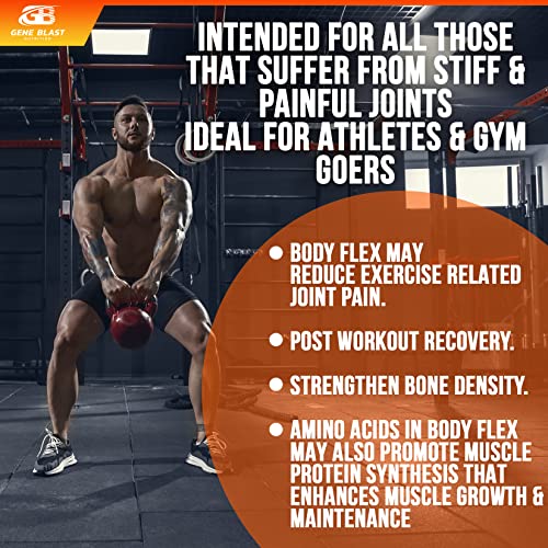 Gene Blast Body Flex, Liquid Joint Supplement w/Hydrolysed Collagen Type1 2 3 Plus Glucosamine GENE BLASTAu supplements