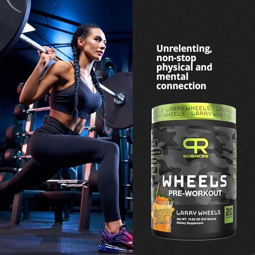 Larry Wheels' Pre Workout - Energy Drink Powder - Pre Workout Powder for Men & Women PR SciencesAu supplements