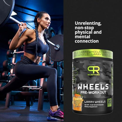 Larry Wheels' Pre Workout - Energy Drink Powder - Pre Workout Powder for Men & Women PR SciencesUS supplements