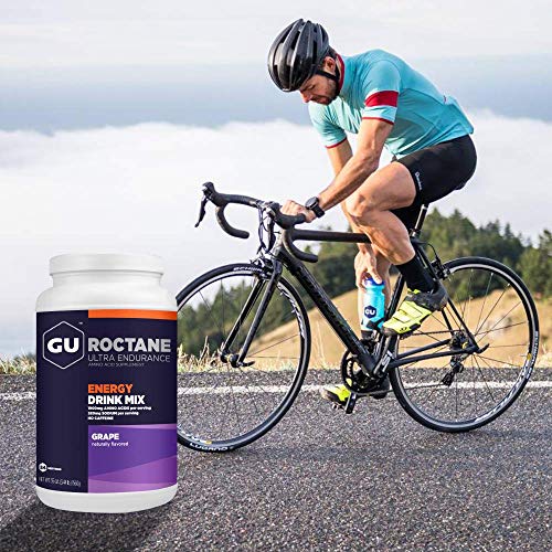 GU Energy Roctane Ultra Endurance Energy Drink Mix, 3.44-Pound Jar, Grap GU EnergyUS supplements