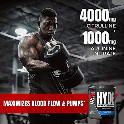 PROSUPPS Hyde Xtreme Blue Razz and Hyde Max Pump Blue Raspberry Bundle PROSUPPSUS supplements