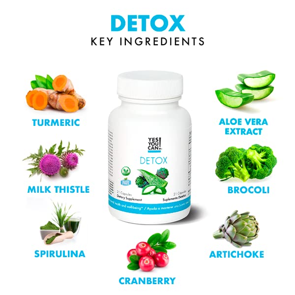 Yes You Can! Natural Detox Cleanse - Daily Cleanse Supplement for Men & Women Yes You Can!US supplements