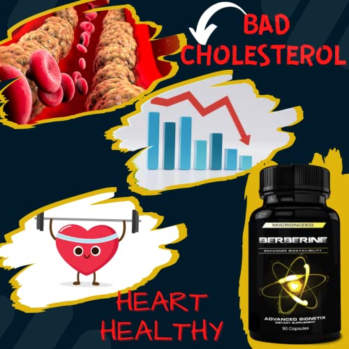 Advanced Bionetix 1500mg Advanced Bioavailability Micronized Berberine Supplement All Advanced BionetixAu supplements