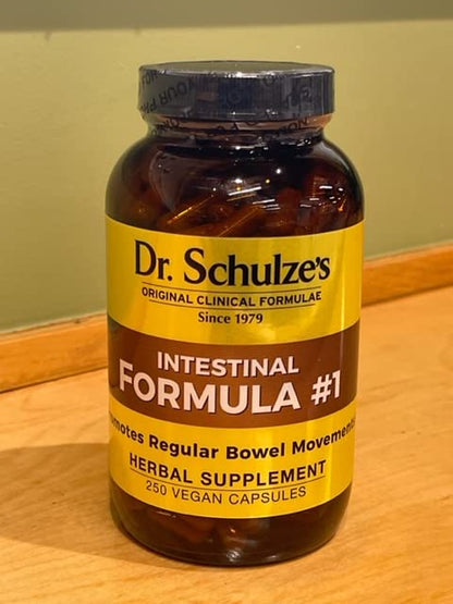 Dr. Schulze's Intestinal Formula #1 | All Natural Bowel Cleanse | Promotes Regular Dr. Schulze'sUS supplements