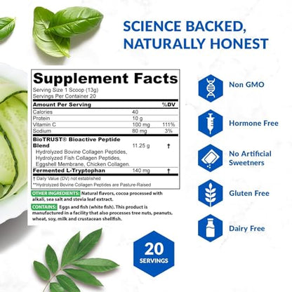BioTrust Ageless Multi Collagen Peptides Powder – 5 Types (I, II, III, V, X) – Fruit Punch BioTrustUS supplements