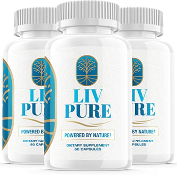 Rillvo (3 Pack) Liv Pure Powered by Nature Advanced Formula Liver Live Pure Perification RillvoAu supplements