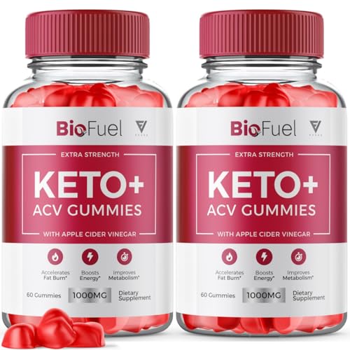 (2 Pack) Biofuel Keto ACV Gummies, Biofuel Keto ACV Gummies Advanced Weight Loss FyvusUS supplements