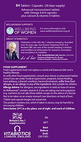 Vitabiotics Wellwoman Max, 84 Capsules VitabioticsUS supplements