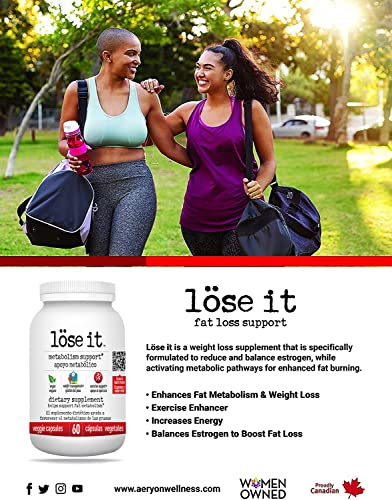 Lose It by Aeryon Wellness - Fitness Management & Exercise Enhancer - Hormone Balance Aeryon Ashlie WellnessUS supplements