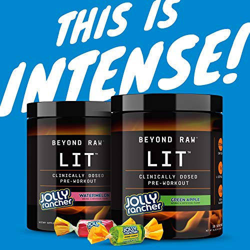 BEYOND RAW LIT | Clinically Dosed Pre-Workout Powder | Contains Caffeine, L-Citruline BEYOND RAWAu supplements