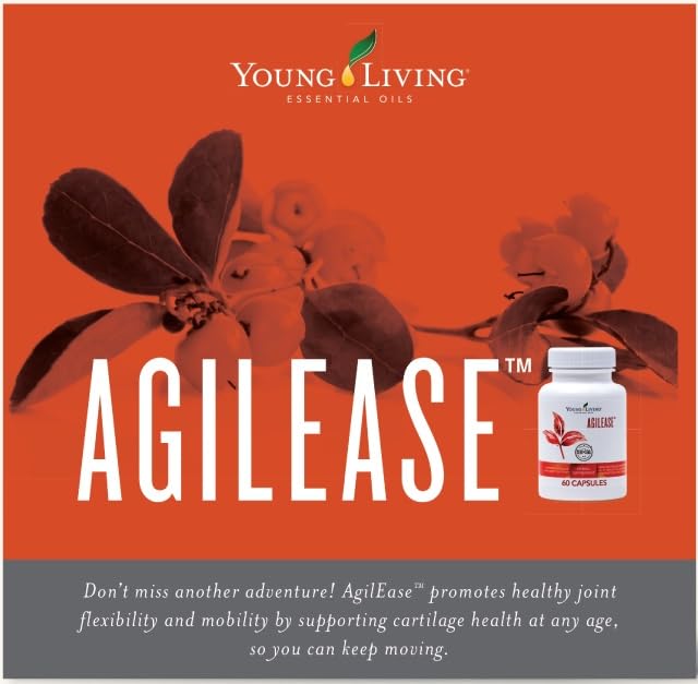 Young Living AgilEase Capsules | 60 Count | UC-II Collagen Supplement | Supports Mobility & Flexibility | Helps Maintain Joint Health & Exercise Recovery Young LivingAu supplements