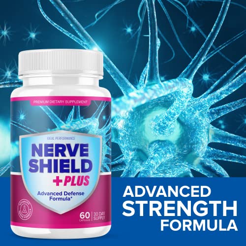 (3 Pack) Nerve Shield Plus Pills Original Supplement Advanced Nerve Formula IDEAL PERFORMANCEUS supplements