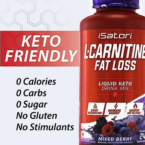 iSatori L-Carnitine Liquid Metabolic Enhancer and Energy Booster - Health and Fitness iSatoriAu supplements
