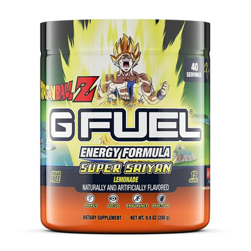 G fuel Dragon Ball Z Energy Powder, Sugar Free, Clean Caffeine Focus Supplement G fuelAu supplements