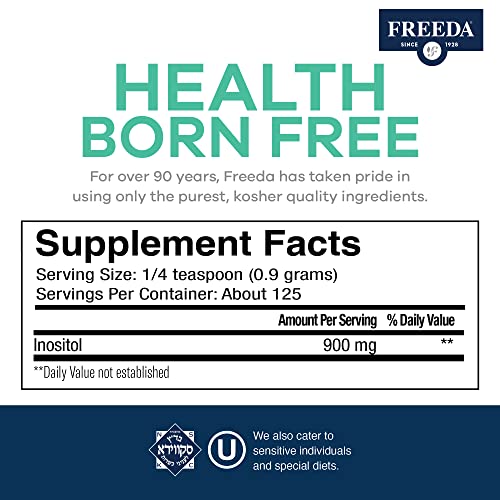 FREEDA Inositol Powder from Myo-Inositol - Hormone Balance for Women - PCOS Supplem FREEDAAu supplements