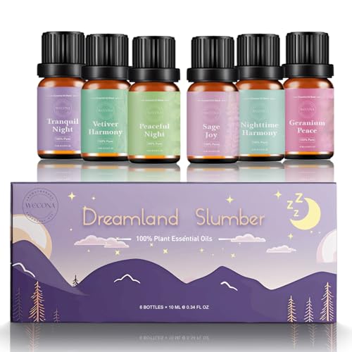 WECONA Essential Oils for Diffusers For Home - Dreamland Slumber Aromatherapy Oils Set WECONAAu supplements