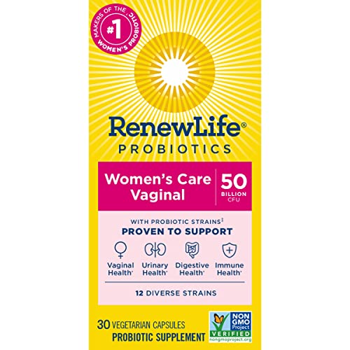 Renew Life Women's Probiotic Capsules, 50 Billion CFU Guaranteed, Supports pH Balance Renew LifeUS supplements