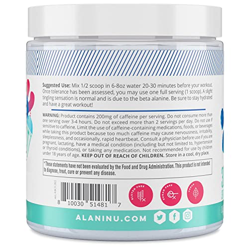 Alani Nu Pre Workout Powder | Amino Energy Boost | Endurance Supple Alani NuAu supplements