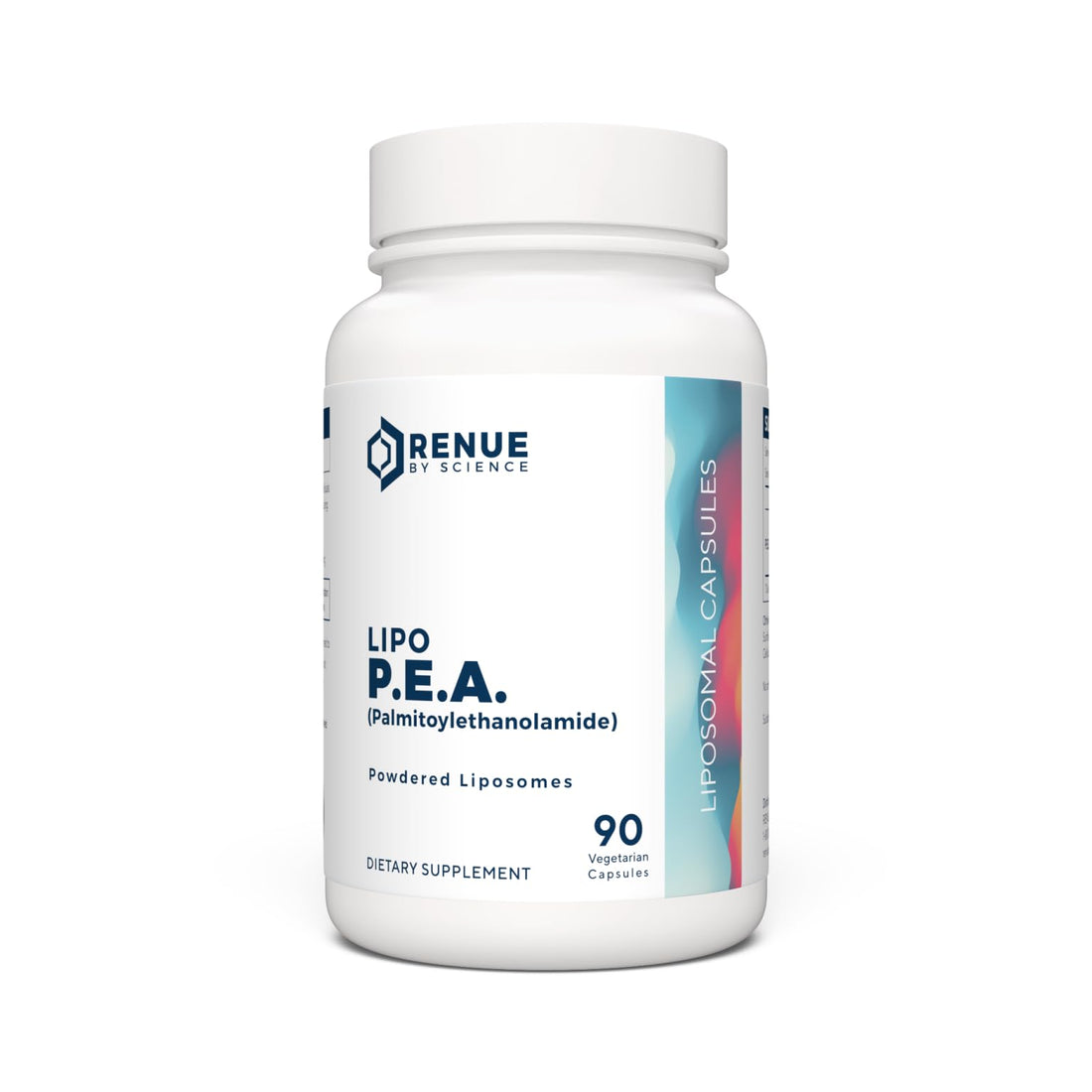 Renue By Science P.E.A | Liposomal Pea Palmitoylethanolamide Supplement | 90 P.E.A Capsules - 250mg Palmitoylethanolamide per Serving | Non-GMO | Made in The USA & Third-Party Tested Renue By ScienceUS supplements
