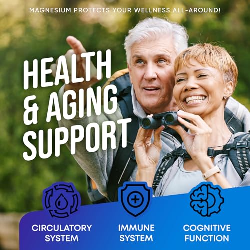 Magnesium Glycinate 500MG - Magnesium for Sleep - High Absorption Chelated Magnesiu JOYLI NutritionUS supplements