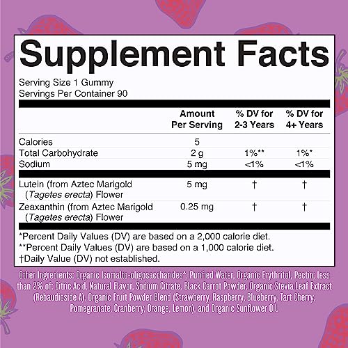 MaryRuth's Eye Care Gummies | Zeaxanthin and Lutein | 45 Day Supply MaryRuth OrganicsUS supplements