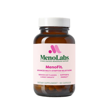 MENOLABS MenoFit, Menopause Supplements for Women - 60 Capsules - Advanced Women’s Probiotic with Vitamins and Red Clover for Gut Health, Hot Flashes and Hormone Balance for Women MENOLABSAu supplements