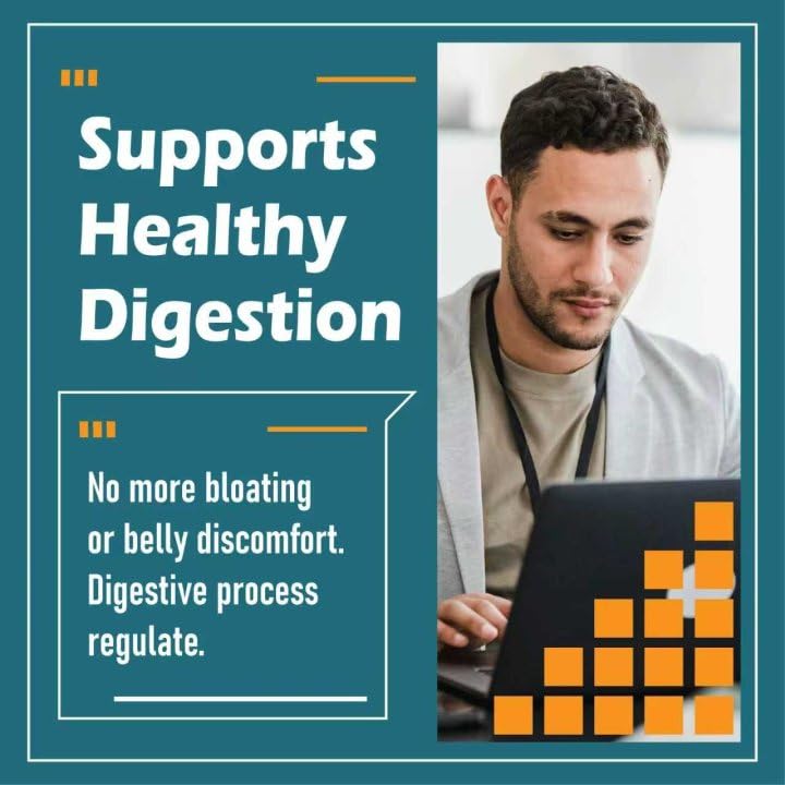 TYDOTT Debloat Pro, Contains Probiotics and Digestive Enzymes to Relieve Bloating, Supports Gut Health, Nutrient Absorption, and Stomach Comfort to Support Digestive Health AZXAu supplements
