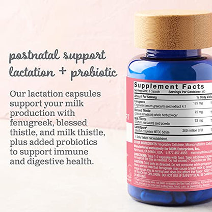 Mommy's Bliss Postnatal Lactation Support Supplement with Probiotics: Support Breastfeeding Mommy's BlissUS supplements