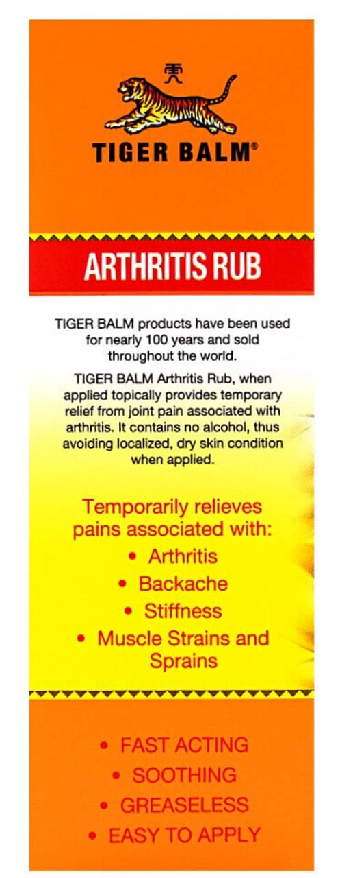 Singapore Original Tiger Balm Joint RUB 113ML Tiger BalmAu supplements