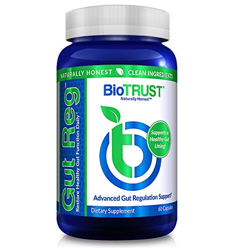 BioTrust Gut Reg Supports a Healthy Gut Lining, Helps Restore Gut Health BioTrustUS supplements