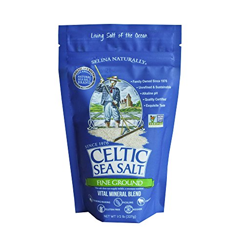 Celtic Sea Salt, Fine Ground, 8 Ounce, 0.5 Pound (Pack of 1) Celtic Sea SaltAu supplements