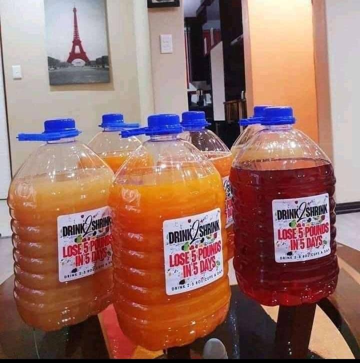 4 Week drink2Shrink Detox Formula Start Losing That Stubborn Belly Fat! (Green Apple) Heath SecretAu supplements