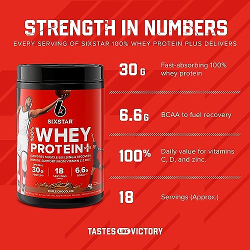 Six Star Elite Series 100% Whey Protein Plus Triple Chocolate 1.8lbs US Six StarAu supplements