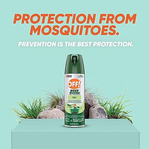 OFF! Deep Woods Insect Repellent Aerosol, Dry, Non-Greasy Formula, Bug OFF!Au supplements