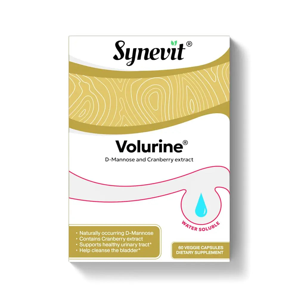 Volurine® D-Mannose & Cranberry Complex for Urinary Tract Health | 30 Capsules SynevitAu supplements