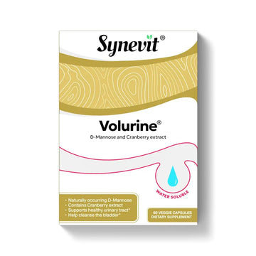 Volurine® D-Mannose & Cranberry Complex for Urinary Tract Health | 30 Capsules SynevitAu supplements