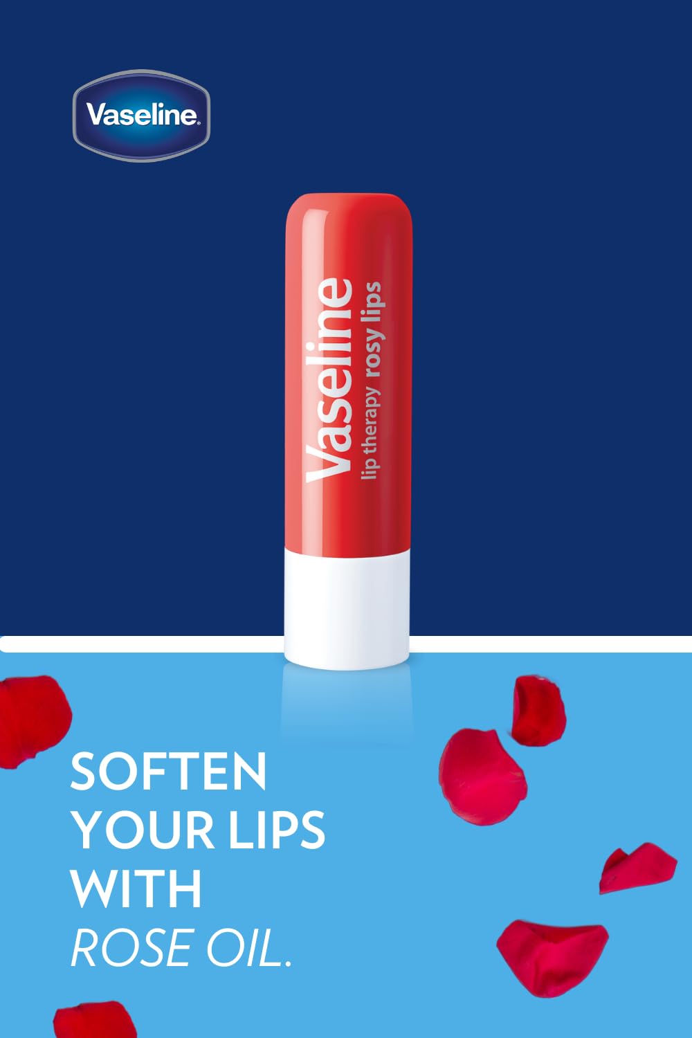 Vaseline Lip Therapy Care Rosy, Fast-Acting Nourishment, Ideal for Chapped, Dry, Cracked, or Damaged Lips, Lip Balm, 4-Pack, 0.16 Oz Each VaselineAu supplements