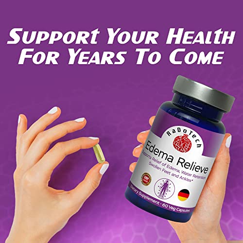 RaDoTech - Edema Relief Water Pills, Natural Diuretics for Water Retention, Foot Swelling RaDoTechAu supplements