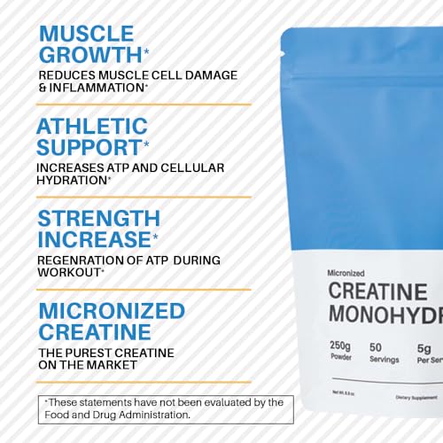 Donson Creatine Monohydrate for Women Booty Gain – 8.8oz Creatine Powder DonsonUS supplements