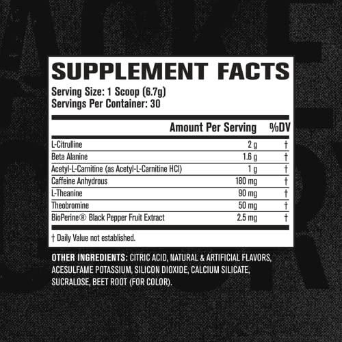 Jacked Factory NITROSURGE Shred Pre Workout Supplement - Energy Booster, Instant Jacked FactoryUS supplements